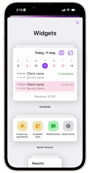 Main Reporting Screen 7