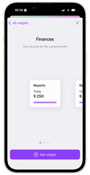 Main Reporting Screen 8